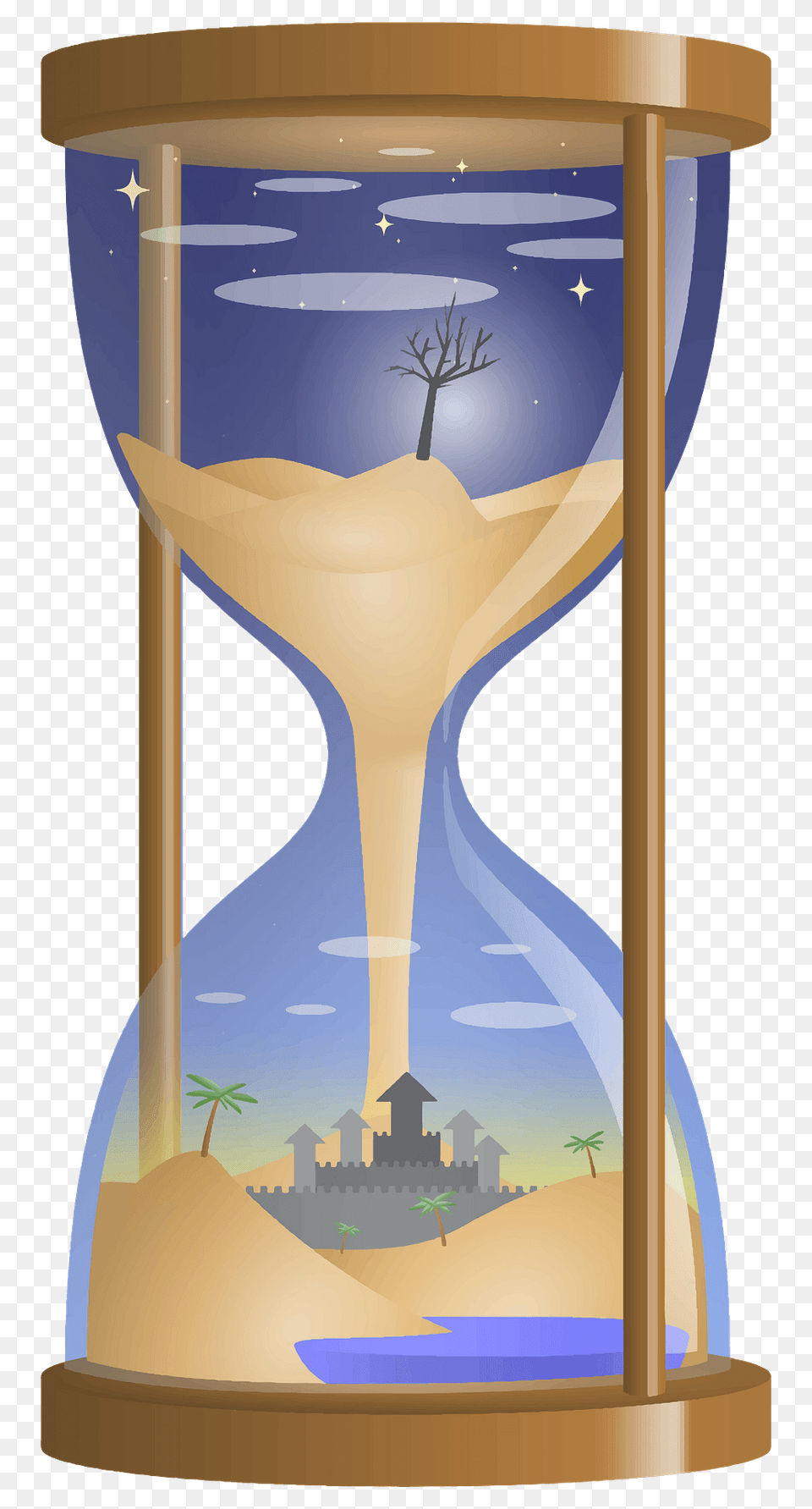 Fantasy Hourglass Ai Clipart Free Png Download