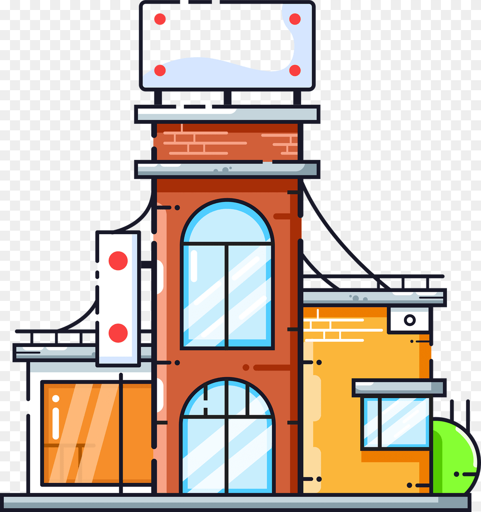 Fantasy House Building Clipart, Arch, Architecture, City, Gas Pump Free Png