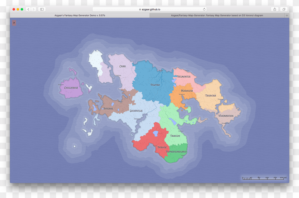 Fantasy Map Generator By Azgaar Fantasy Map, Chart, Plot, Atlas, Diagram Free Png