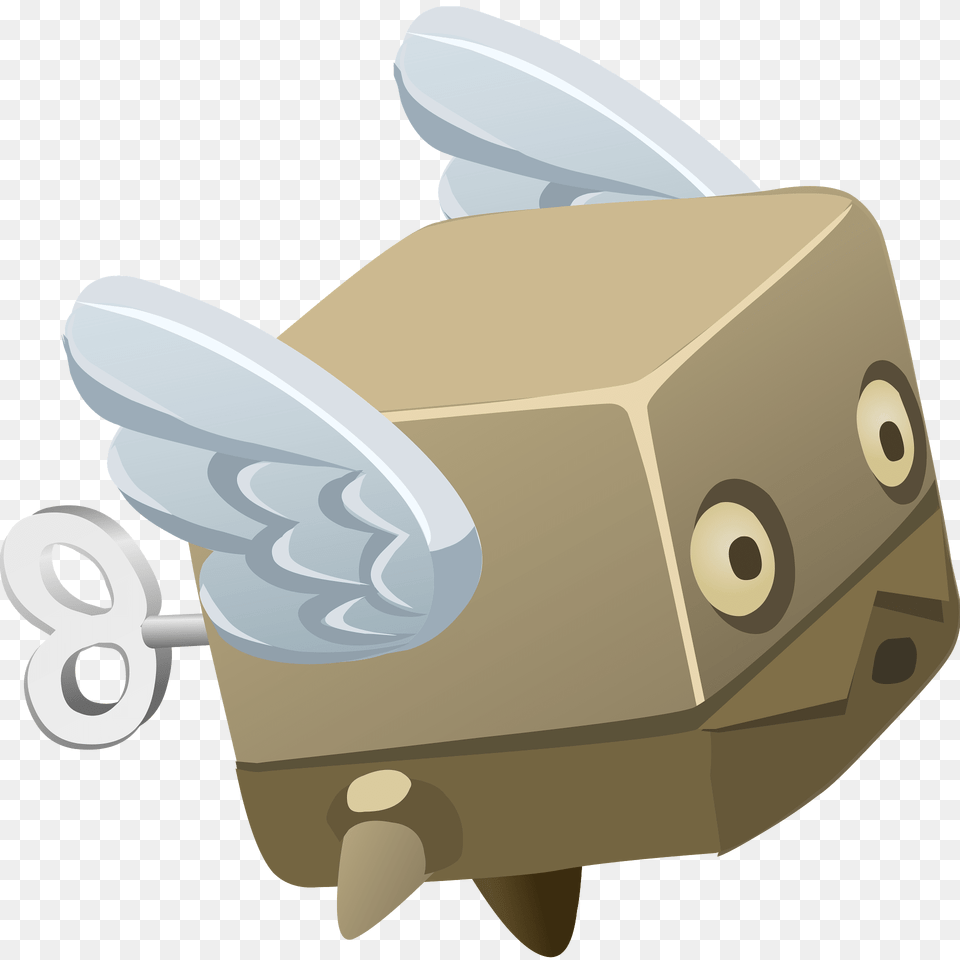 Fantasy Npc Brown Flying Block Clipart, Device, Grass, Lawn, Lawn Mower Free Transparent Png