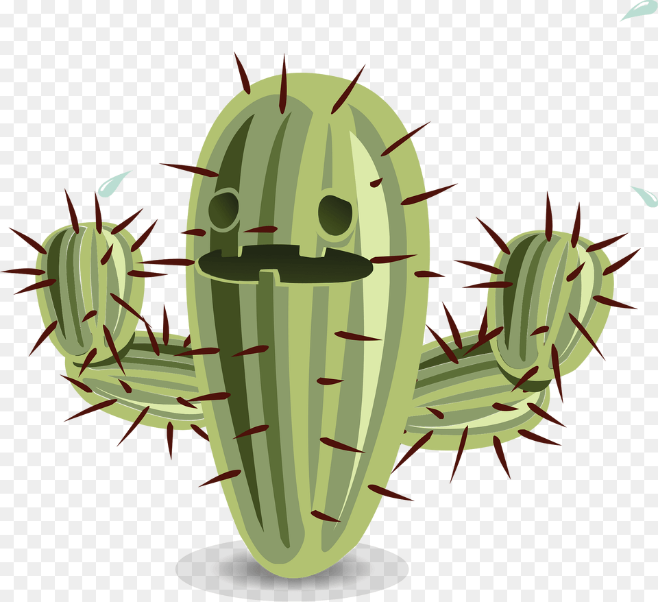 Fantasy Npc Cactus Clipart, Plant, Dynamite, Weapon Png