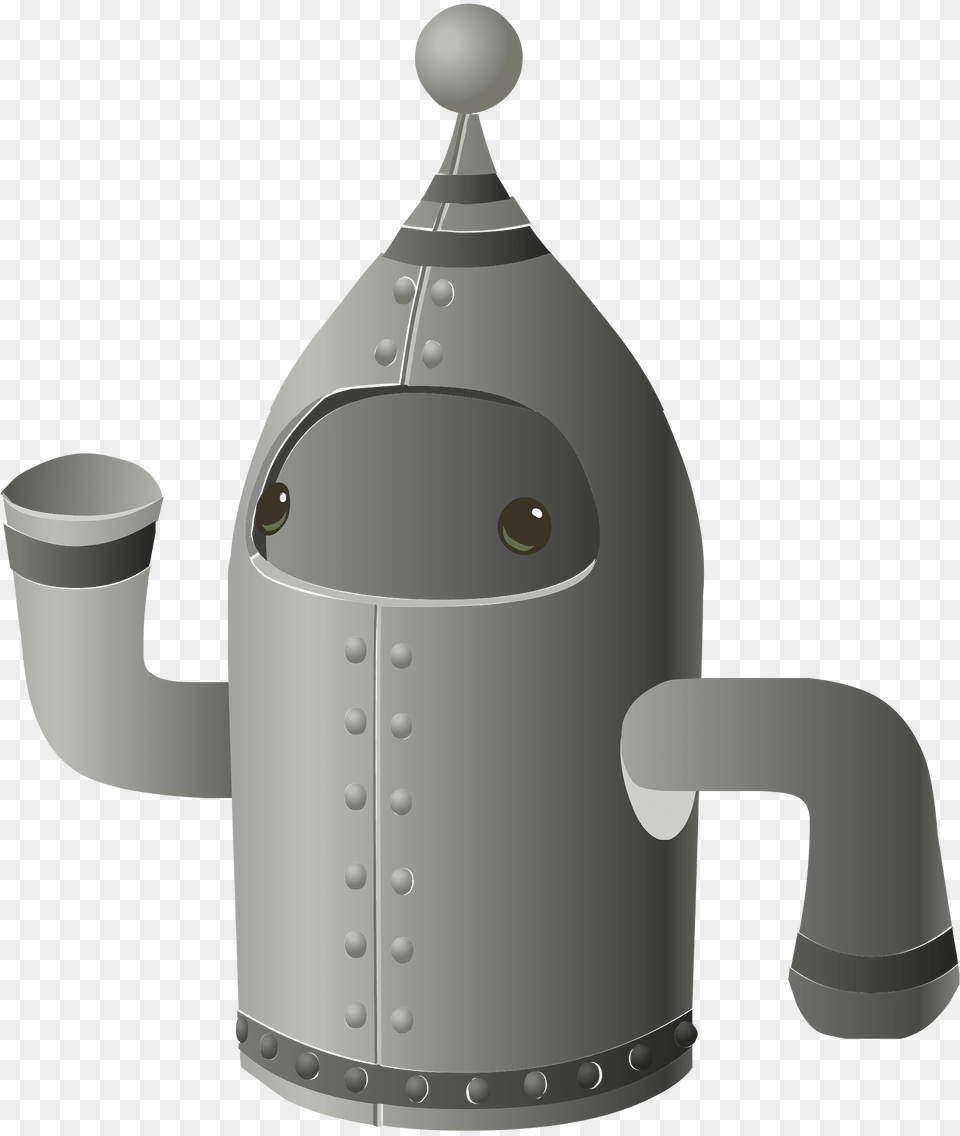 Fantasy Npc Maintenance Bot Clipart, Cookware, Pot, Bottle, Shaker Png