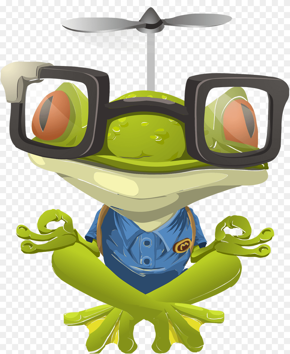 Fantasy Npc Myopic Frog Clipart, Accessories, Goggles, Amphibian, Animal Free Png