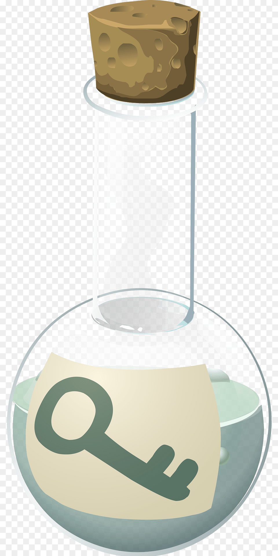 Fantasy Potion Keycutter Tonic Clipart, Cork, Jar Free Png