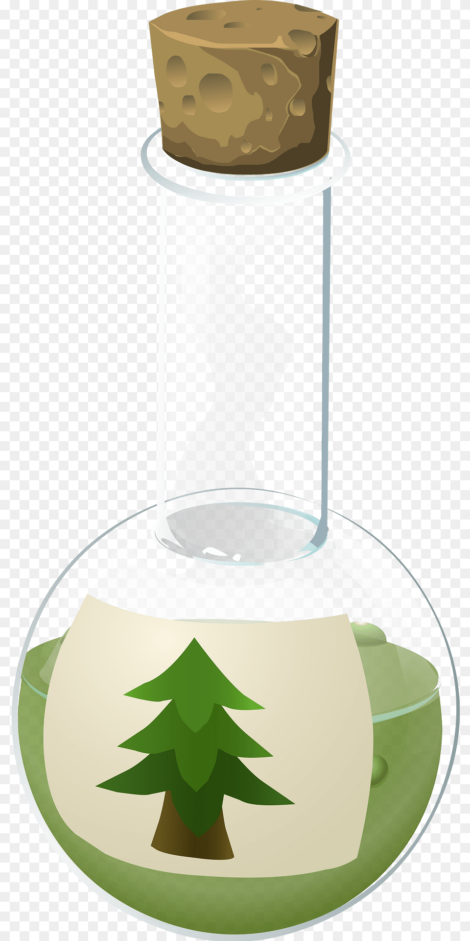 Fantasy Potion Tree Poison Antidote Clipart, Herbal, Herbs, Plant, Jar Free Transparent Png