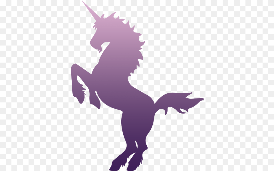 Fantasy Silhouettes Ferine Fire Unicorns Fart Rainbows, Person Free Png Download