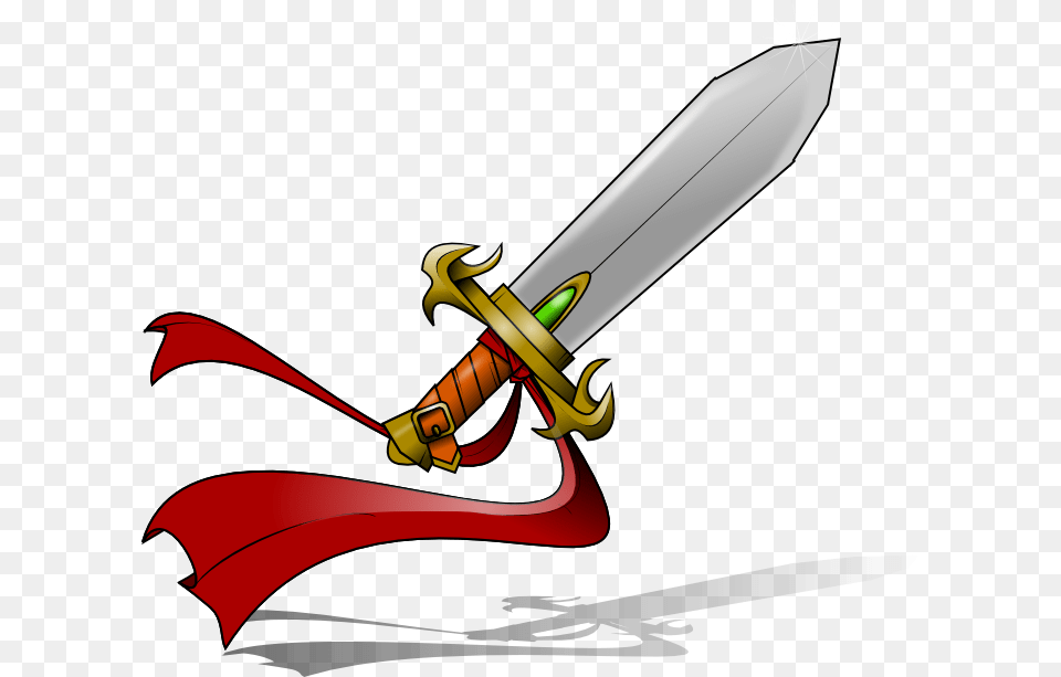 Fantasy Sword Clipart Transparent Golden Apple Minecraft Texture, Blade, Dagger, Knife, Weapon Png Image