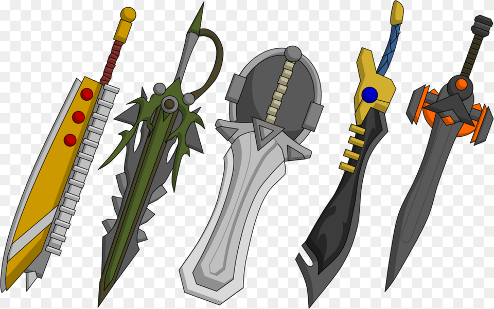 Fantasy Swords By Tmarts Vector Fantasy Sword, Blade, Dagger, Knife, Weapon Free Png