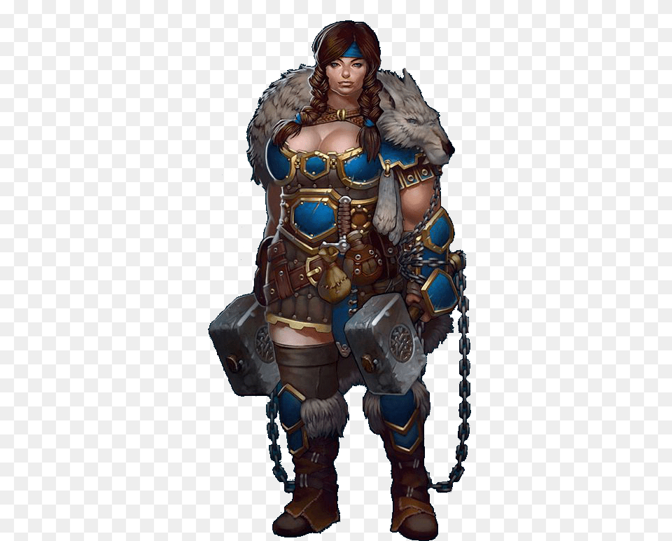 Fantasy Warrior Fantasy Dwarf Fantasy Rpg Woman Female Dwarf Fantasy Art, Adult, Person, Clothing, Costume Free Png