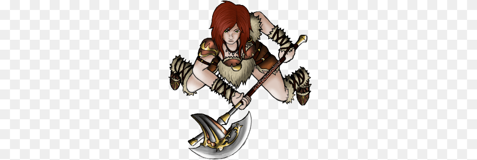 Fantasy Women Clipart Barbarian, Adult, Person, Female, Woman Png Image