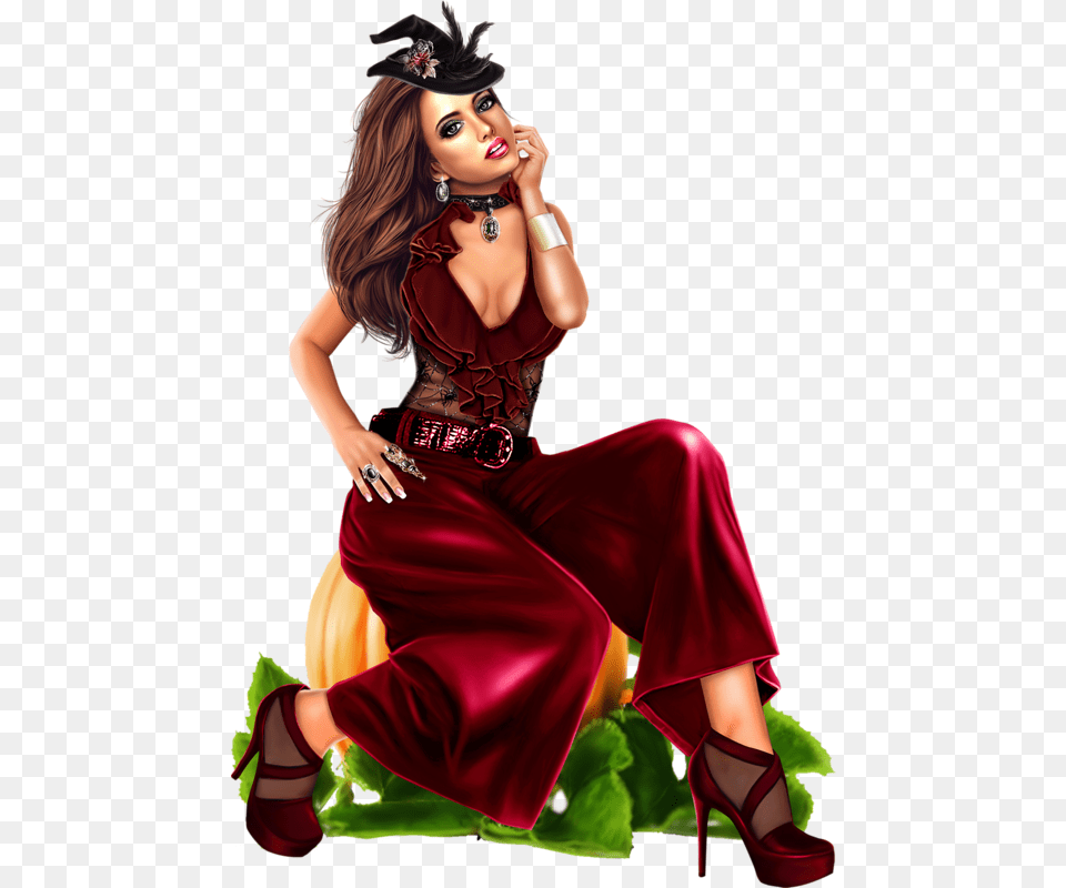 Fantasy Women Clipart Girl Femme Halloween, Adult, Shoe, Person, High Heel Png