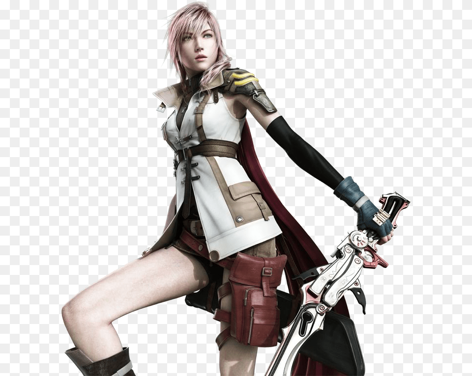 Fantasy Women Clipart Warrior Clipart Final Fantasy Xiii Classics Xbox, Person, Clothing, Costume, Adult Free Png Download