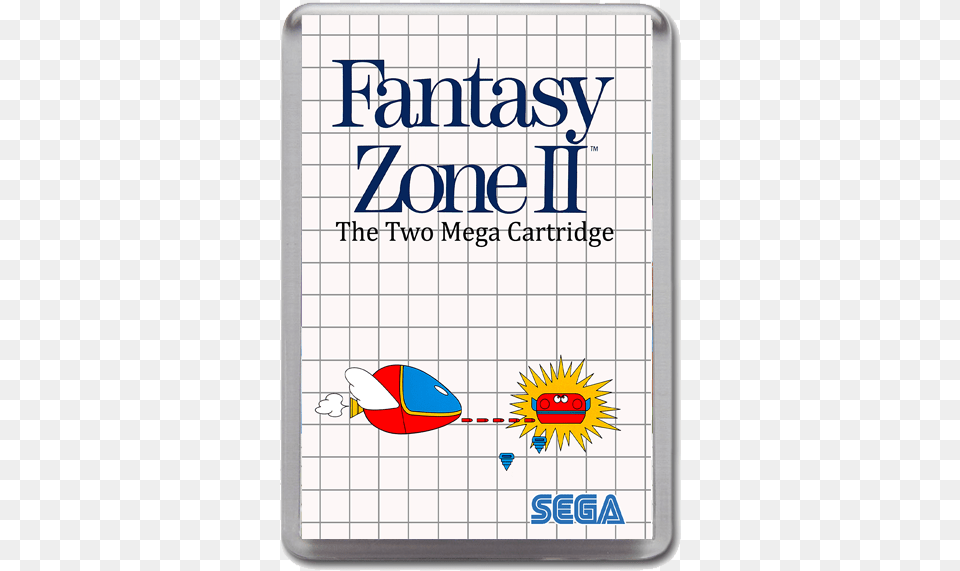 Fantasy Zone 2 Sega Master System Game Inspired Fridge Cartoon, Publication, Page, Text Free Transparent Png