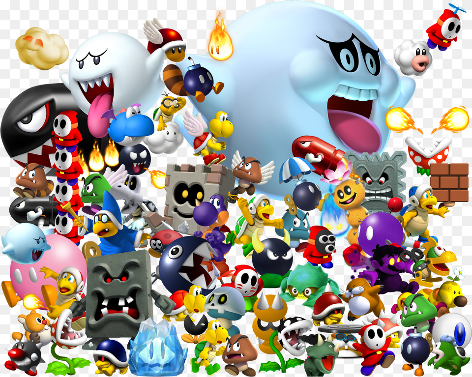 Fantendo The Video Game Fanon Wiki Mario Bros All Characters Free Png
