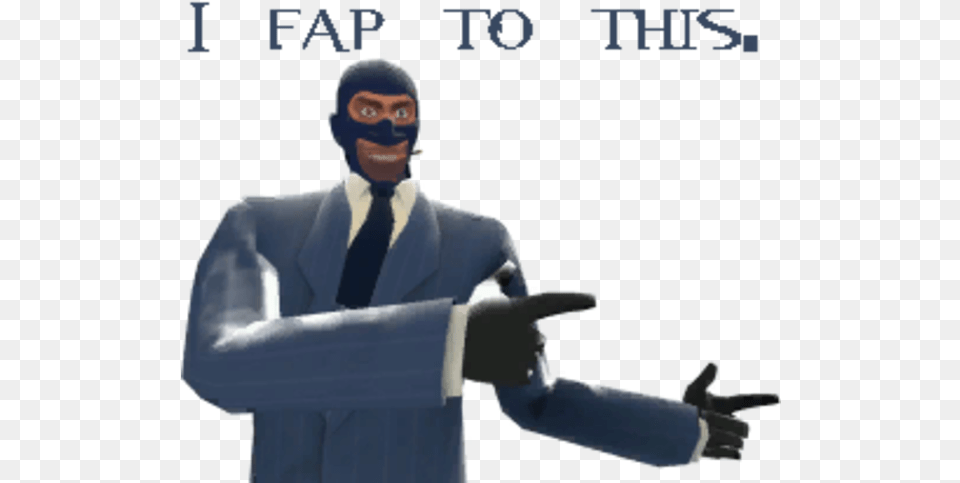 Fap To This Tf2 Spray I Fap, Suit, Clothing, Formal Wear, Male Free Png
