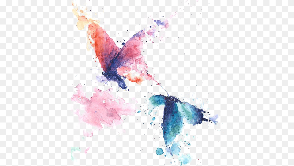 Faq Beauty After Bruises Butterflies Watercolor, Art, Collage, Painting, Modern Art Png