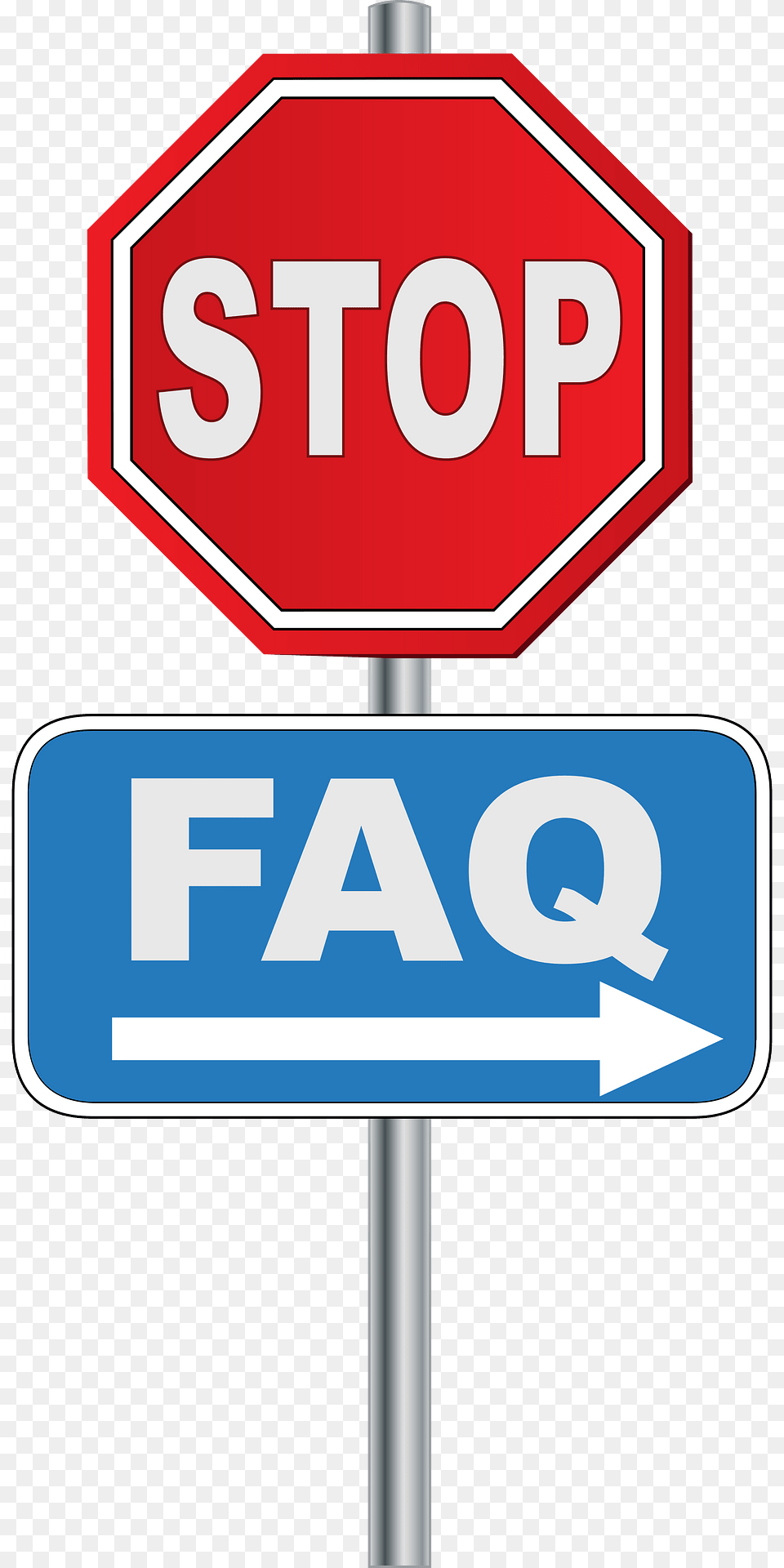 Faq Clipart, Road Sign, Sign, Symbol, Stopsign Free Png