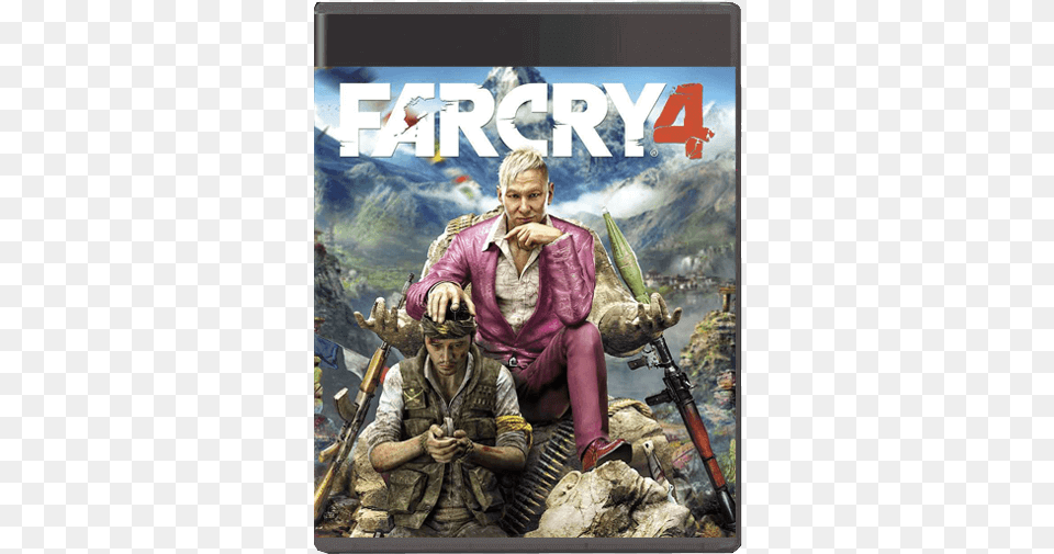 Far Cry 4 Box, Book, Publication, Adult, Person Free Png
