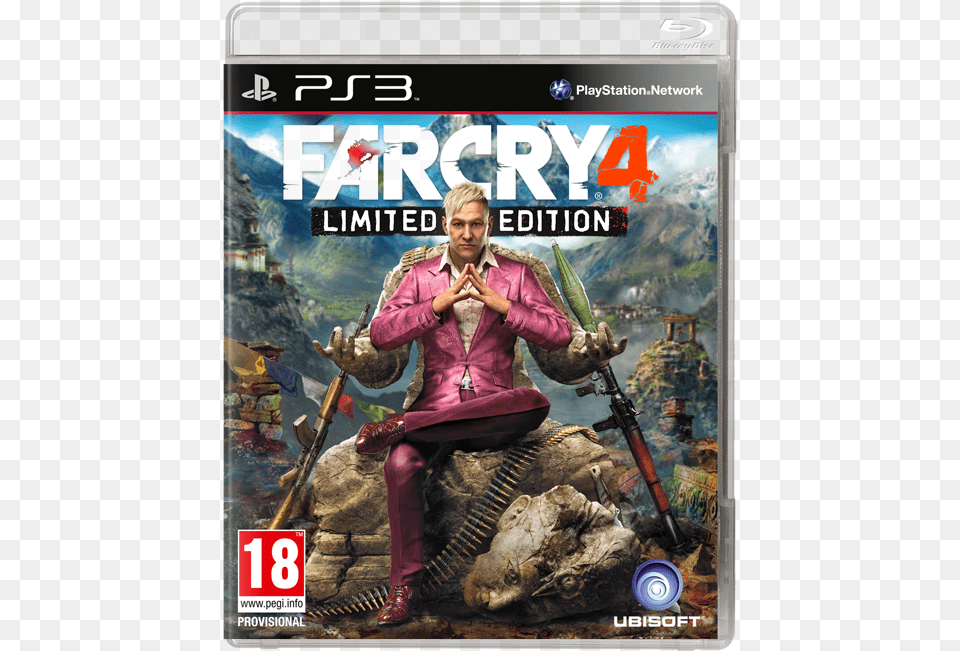 Far Cry 4 Xbox One Box, Adult, Person, Man, Male Free Png
