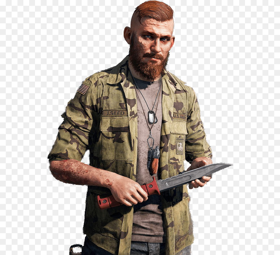 Far Cry 5 Jacob Seed, Adult, Person, Man, Male Free Png