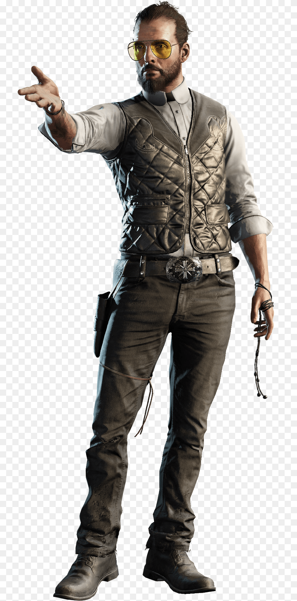 Far Cry 5 Joseph Seed Download, Vest, Clothing, Pants, Adult Png