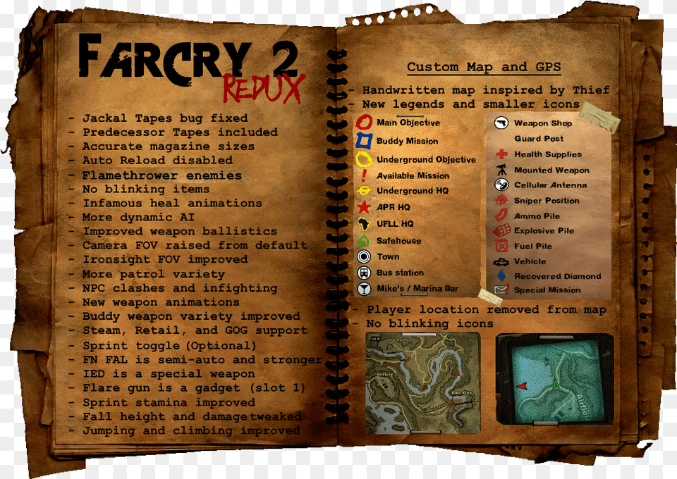 Far Cry Brochure, Text, Page, Publication, Book Png Image