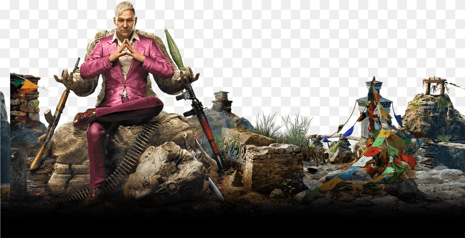 Far Cry Hd Far Cry 4, Adult, Person, Man, Male Free Png