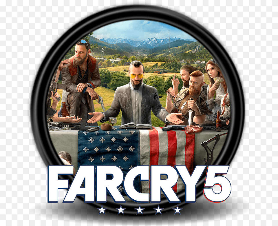 Far Cry Icon By David Koresh Far Cry, Photography, Adult, Person, Man Free Transparent Png