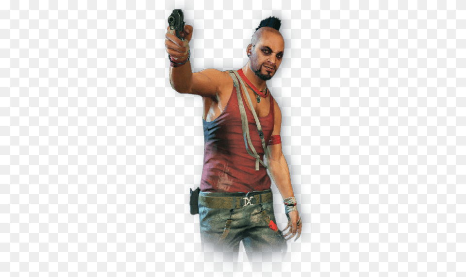 Far Cry Man Gun, Weapon, Person, Handgun, Hand Free Transparent Png