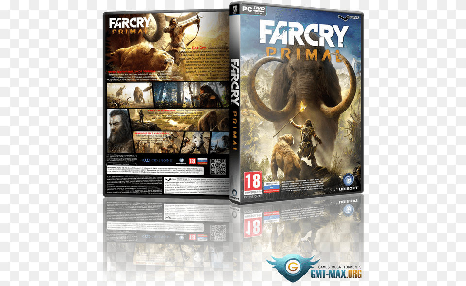 Far Cry Primal Apex Pc Game Download Far Cry Primal Back, Animal, Bear, Wildlife, Mammal Free Transparent Png