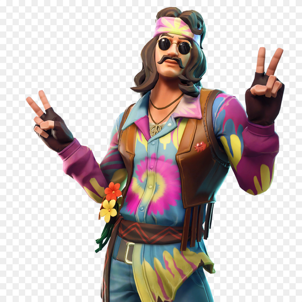 Far Out Man Fortnite New Leaked Skins Roadtrip Far Out Man Fortnite, Accessories, Sunglasses, Person, Woman Png