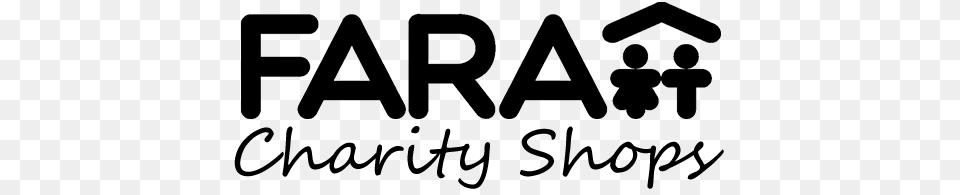 Fara Charity Shops Logo, Green, Text, Person Png Image