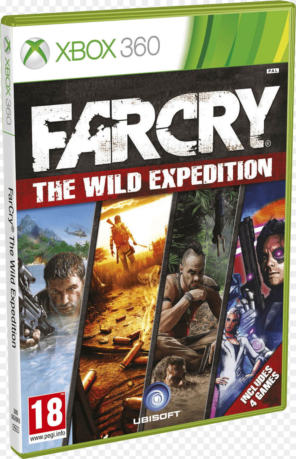 Farcrywildexpeditions Xbox360 3d Far Cry The Wild Expedition, Publication, Book, Adult, Person Free Transparent Png