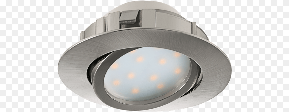 Faretto Incasso Orientabile Led 6w 3000k Nickel Per Llthat Sllyesztett Kltri Lmpa, Lighting, Ceiling Light Png