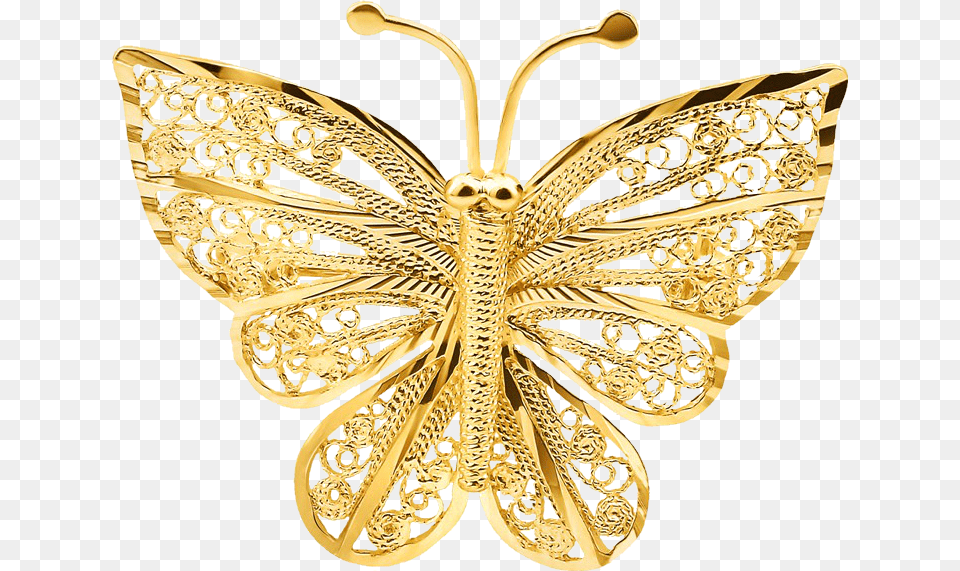 Farfalla Oro Butterfly Gold Mialu Lucymy Cuorelucymy Gold, Accessories, Jewelry, Brooch, Appliance Free Png