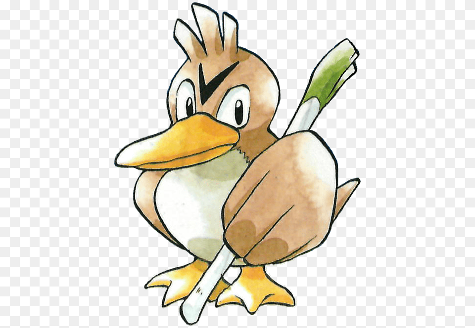 Farfetch D Evolution Leak, Animal, Beak, Bird, Duck Free Transparent Png