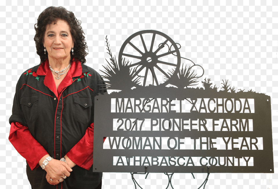 Farm And While He Was Away Margaret Worked To Establish Poster, Woman, Person, Jacket, Female Free Png Download