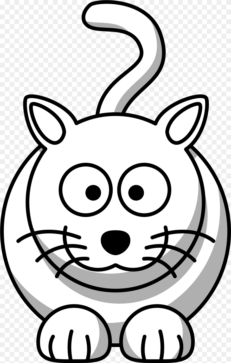 Farm Animals Black And White Transparent Black And White Cartoon Pictures Of Animals, Ammunition, Grenade, Weapon Free Png