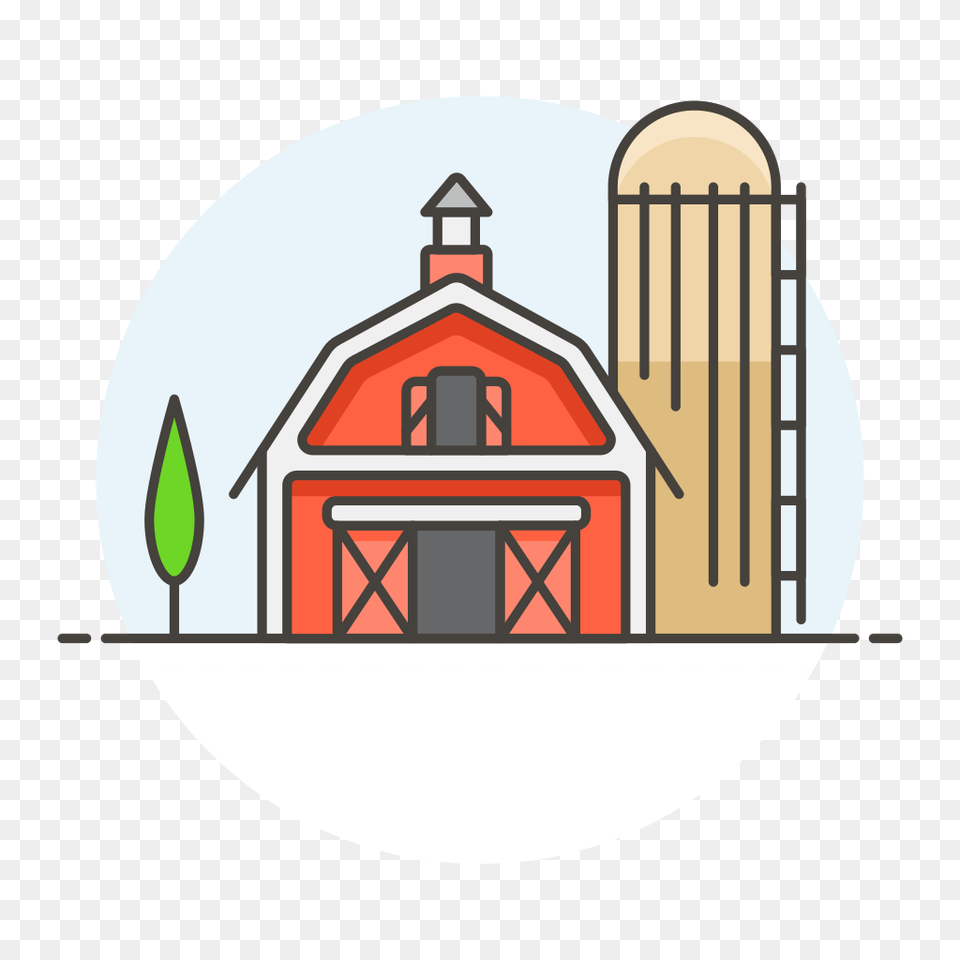Farm Barn Icon Streamline Ux Iconset Streamline Icons, Architecture, Outdoors, Nature, Countryside Png