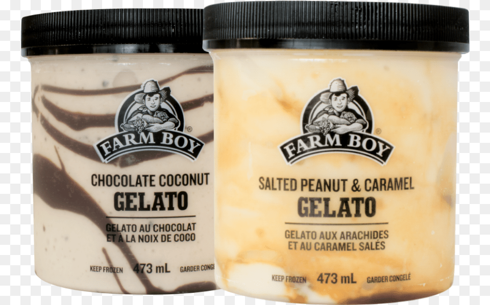 Farm Boy Gelato, Baby, Person, Cream, Dessert Free Transparent Png