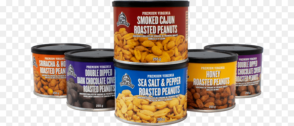 Farm Boy Roasted Peanuts Convenience Food, Aluminium, Tin, Can, Canned Goods Free Png Download
