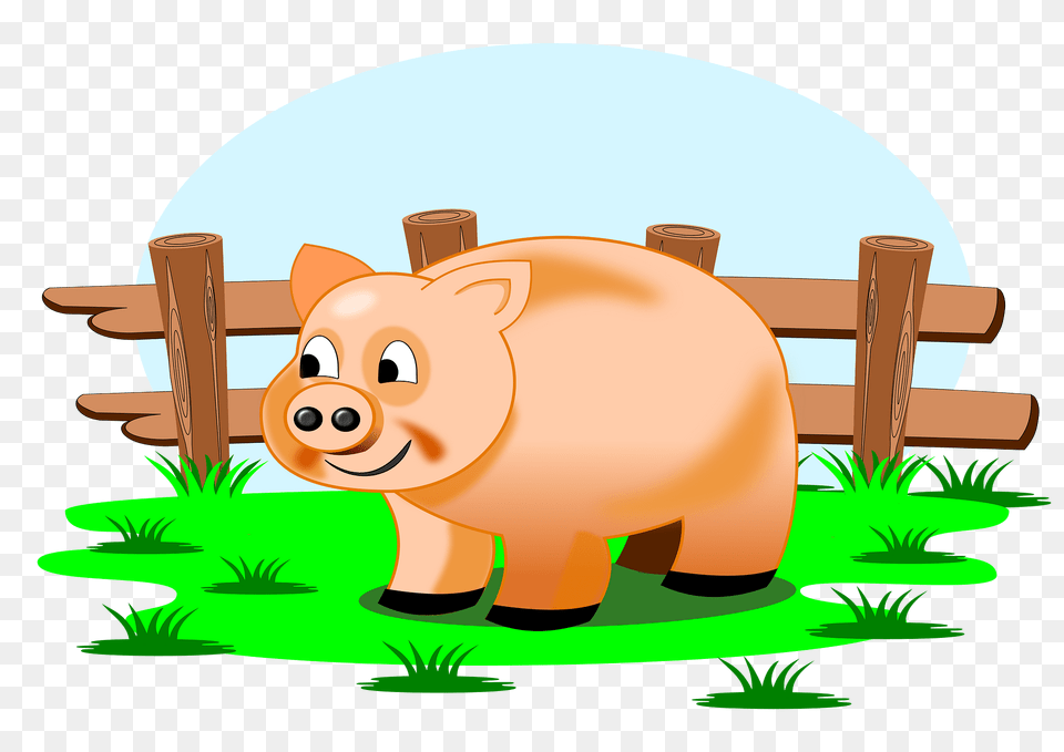 Farm Clipart, Animal, Mammal, Pig, Fish Free Png