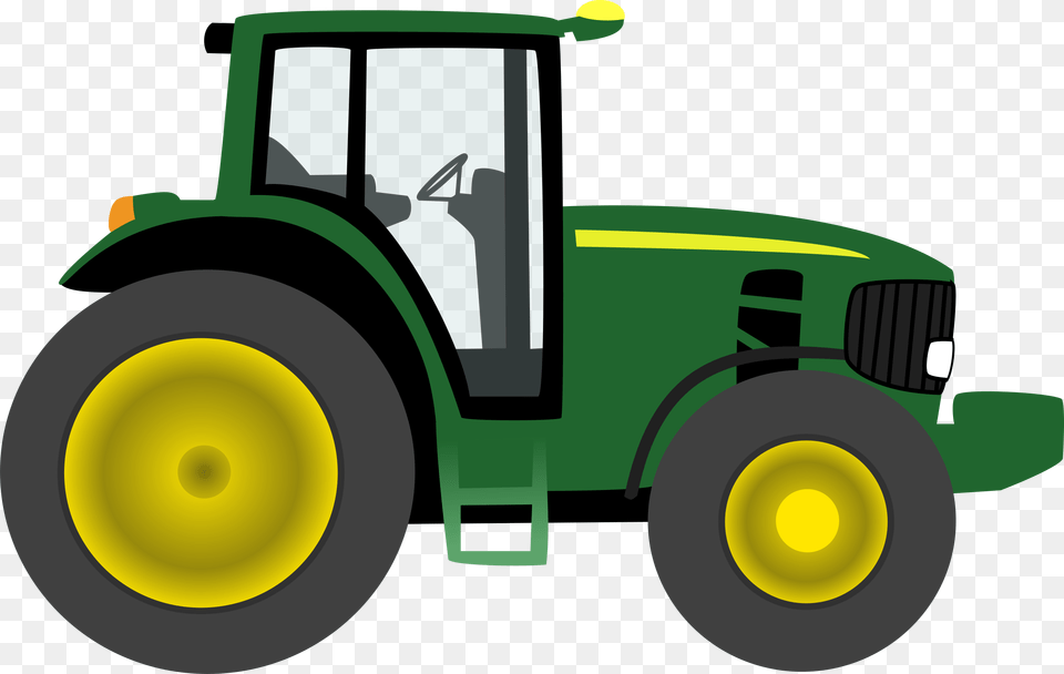 Farm Clipart Farm Tractor, Transportation, Vehicle, Bulldozer, Machine Png