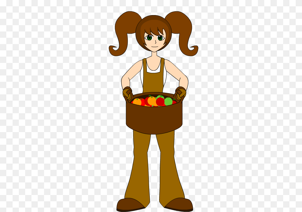 Farm Girl Clipart, Person, Face, Head, Cartoon Free Transparent Png