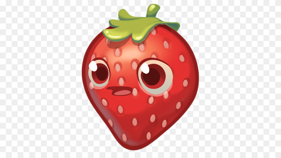 Farm Heroes Saga Strawberry, Berry, Produce, Plant, Fruit Free Png