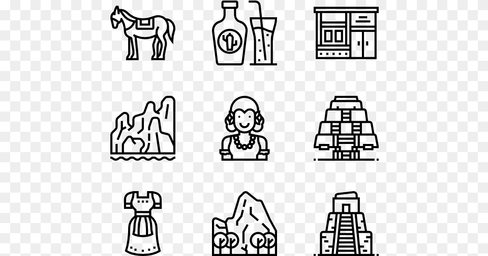 Farm Icons, Gray Free Png Download