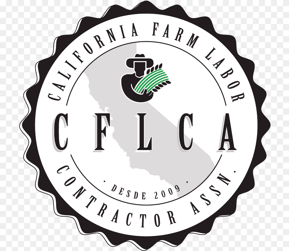 Farm Labor Contractors Assn, Badge, Logo, Symbol Png