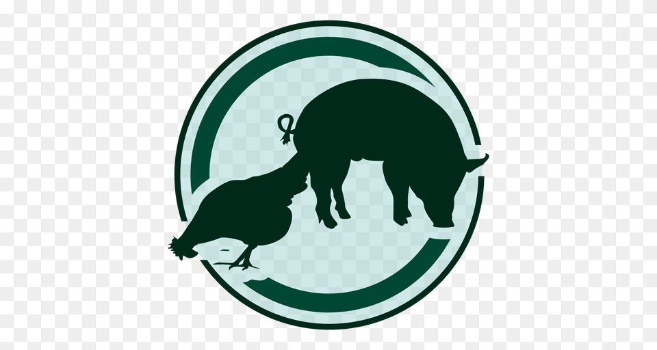 Farm Logo, Silhouette, Animal, Bird, Mammal Free Transparent Png