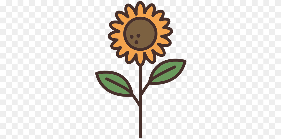 Farm Sunflower Icon Happy, Flower, Plant, Cross, Symbol Free Png Download