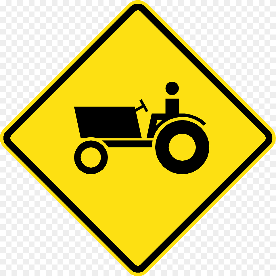 Farm Vehicles Sign In Chile Clipart, Symbol, Road Sign Png